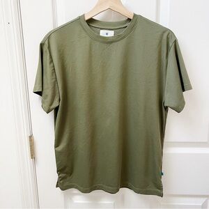 Jason Scott Active Crewneck Short Sleeve Top in Green